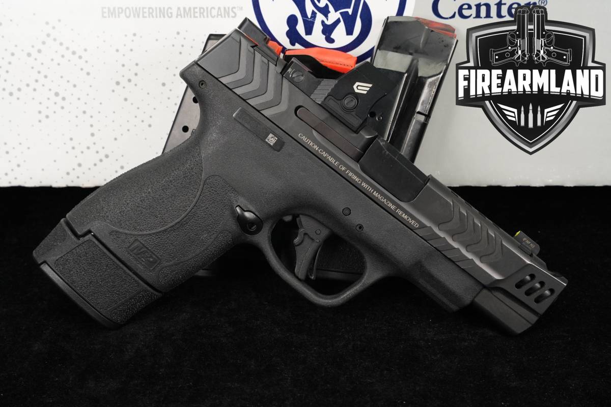 Smith & Wesson M&P 9 Shield Plus Performance Center CARRY COMP S&W 9mm +BOX