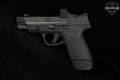 Smith & Wesson (S&W) M&P 9 Shield Plus Performance Center Carry Comp 9mm Luger Two-Tone Gray in Very Good Condition Image 5