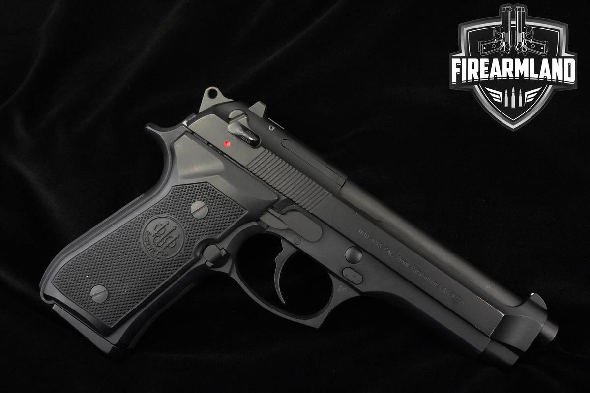 Beretta Model 92FS 9mm 4.9" Black Bruniton Beretta 92FS 92-FS DA/SA
