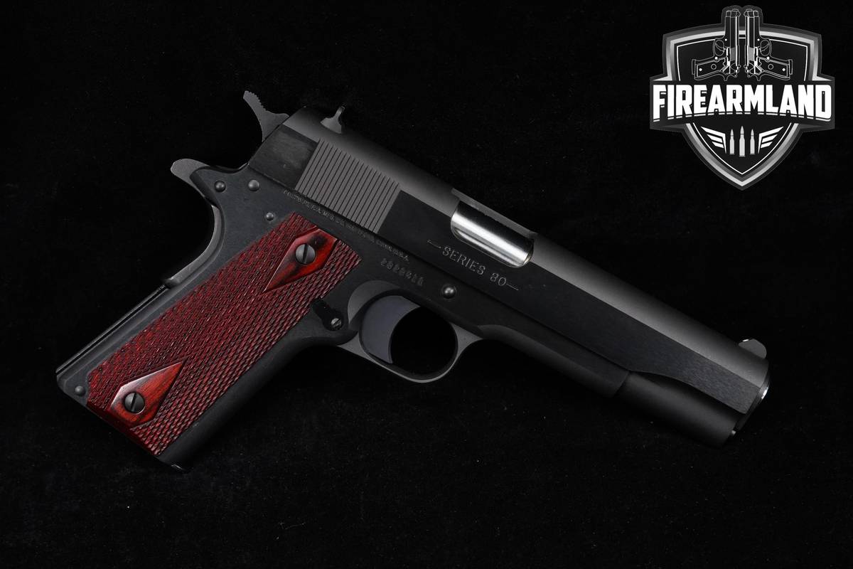 Colt Government Model Series 80 45 ACP 1911 5" Blued GOVT 2MAGS & ORIG CASE