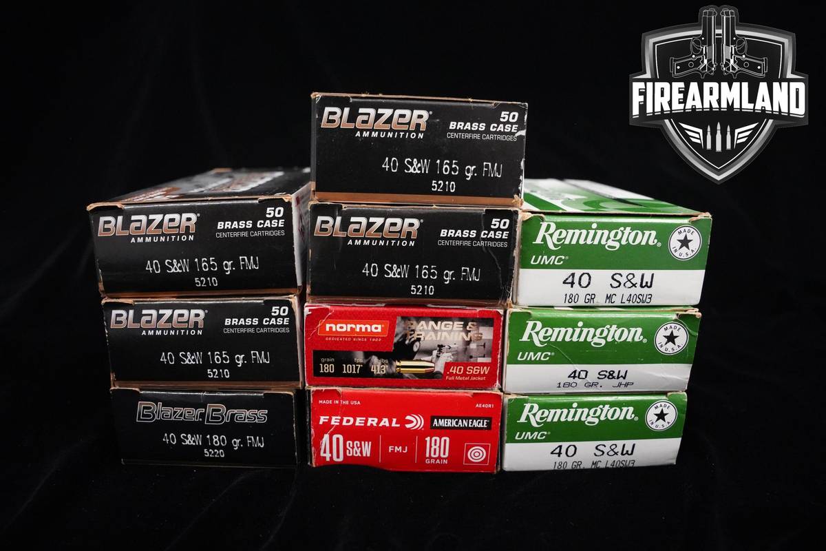 40 S&W Ammo 40-S&W Ammo 500 ROUNDS