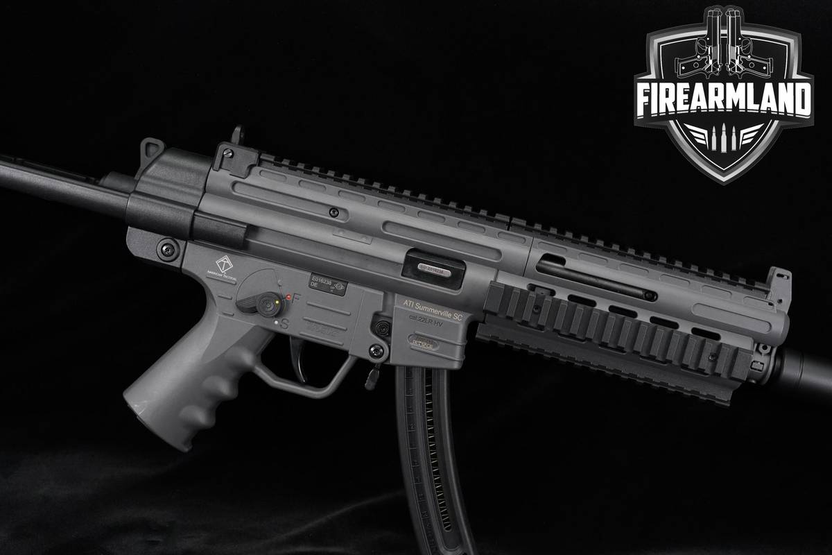 MP5 STYLE German Sport Guns GSG-16 22LR GSG16 16.25" Smoke Gray