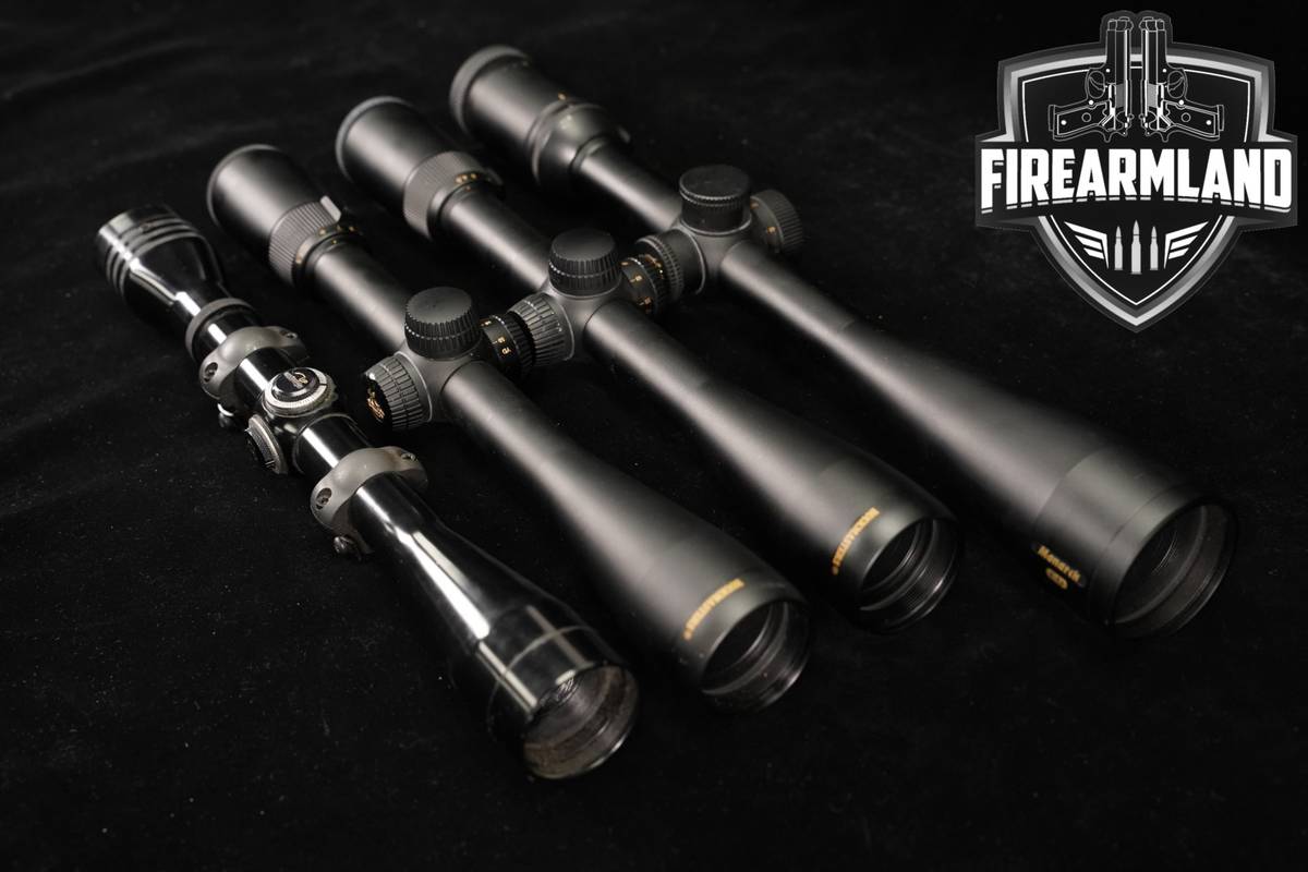 Four Scope Lot 4 Pack Nikon Redfield Riflescope Scopes