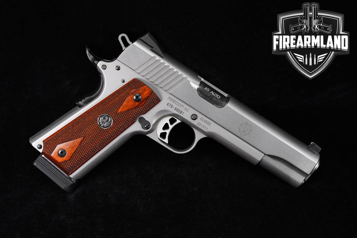 Ruger SR1911 45 ACP SR-1911 5" Satin Stainless