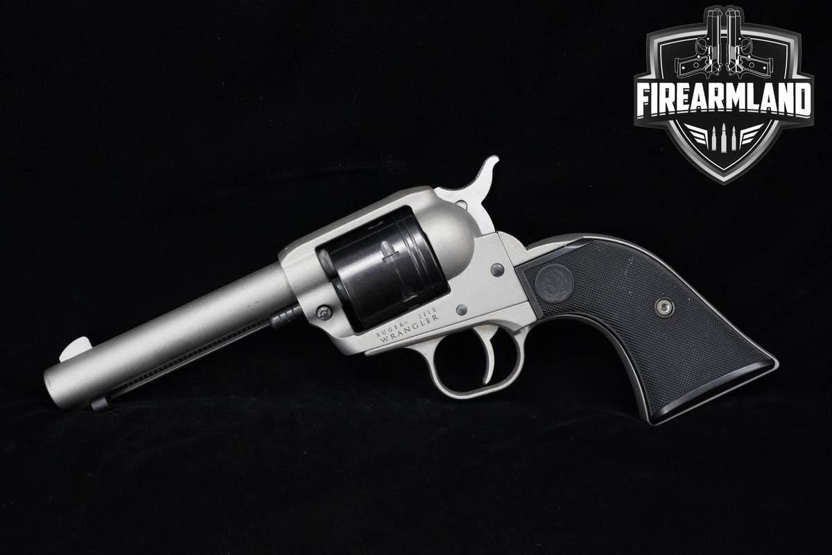 Ruger Wrangler 22LR 4 5/8" Gray Ruger-Wrangler +ORIG BOX