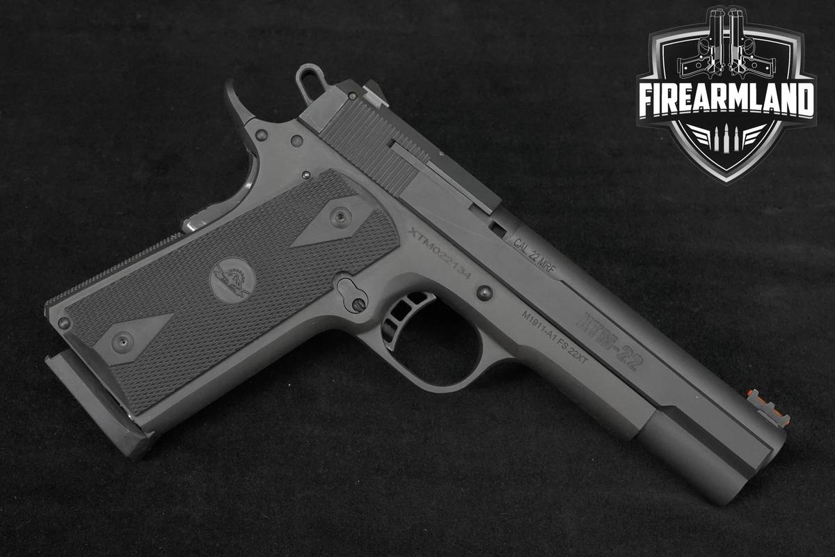 Rock Island Armory RIA XT 22 Magnum XTM22 22WMR 1911 5" +ORIG CASE