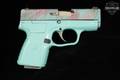 Kahr Arms PM9 Premium Series 9mm Luger Two-Tone Robin's Egg Blue in Very Good Condition Image 4
