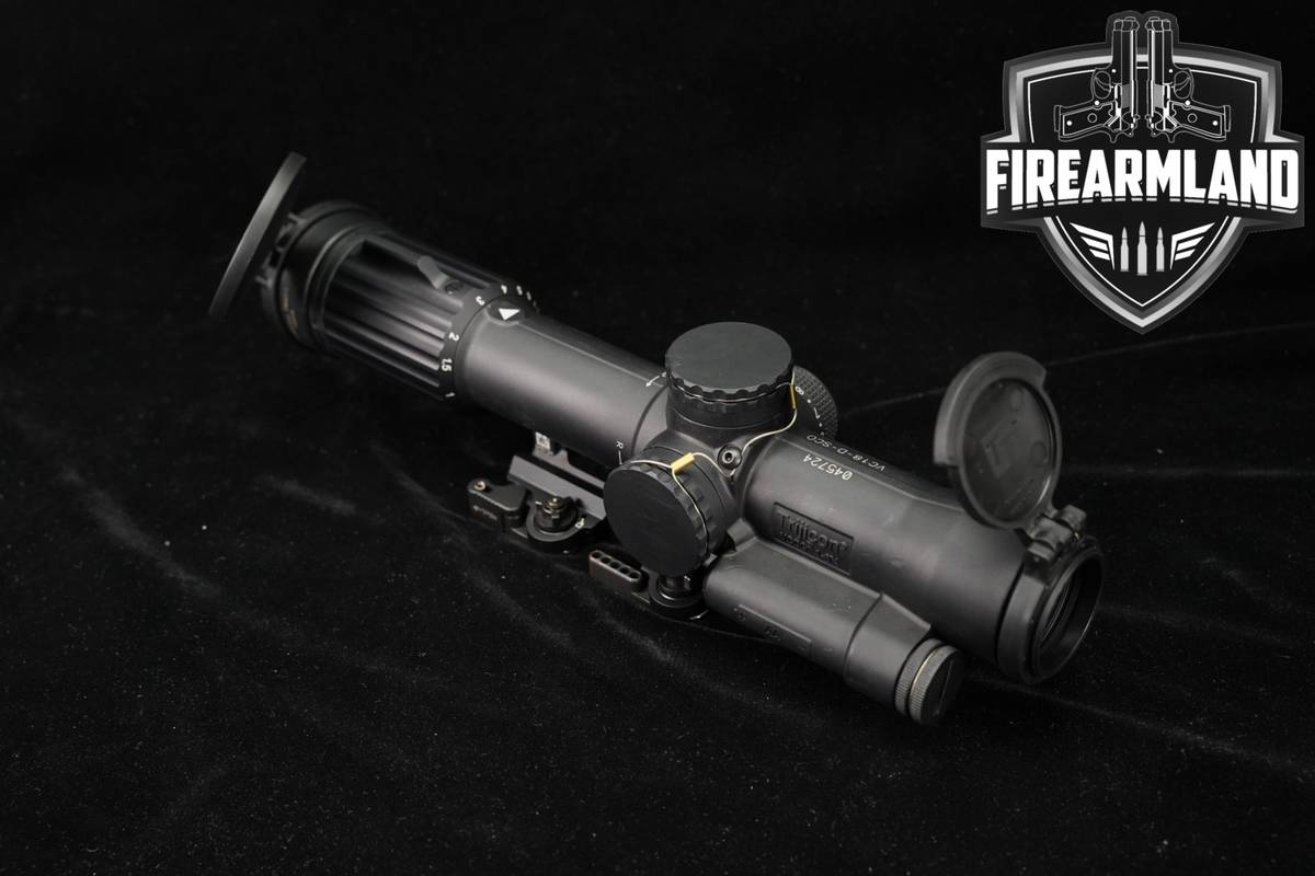 Trijicon VCOG 1-8x28 Red MRAD Segmented Circle Enhanced Reticle FFP Scope