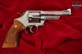 1973 Smith & Wesson (S&W) Model 27-2 .357 Mag. Bright Nickel in Very Good Condition Image 4