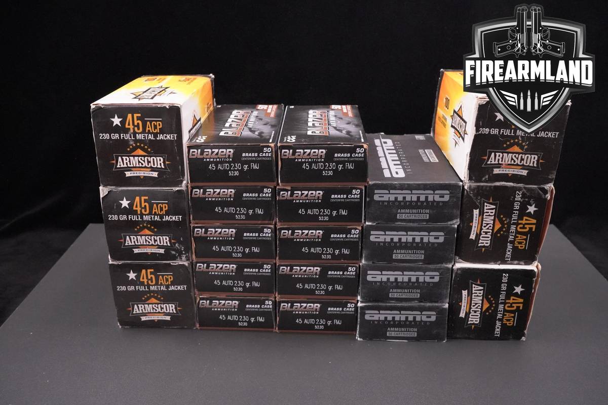 1300 RDS! 45 ACP Ammo 45ACP
