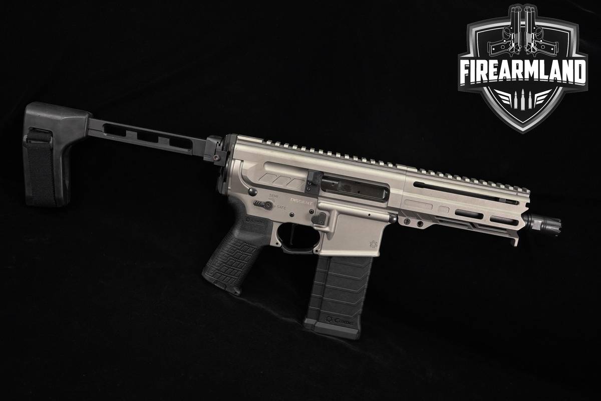 CMMG DISSENT Mk4 5.7x28 AR-15 AR15 6.5" Titanium Mk 4 MkIV 2MAGS & ORIG BOX