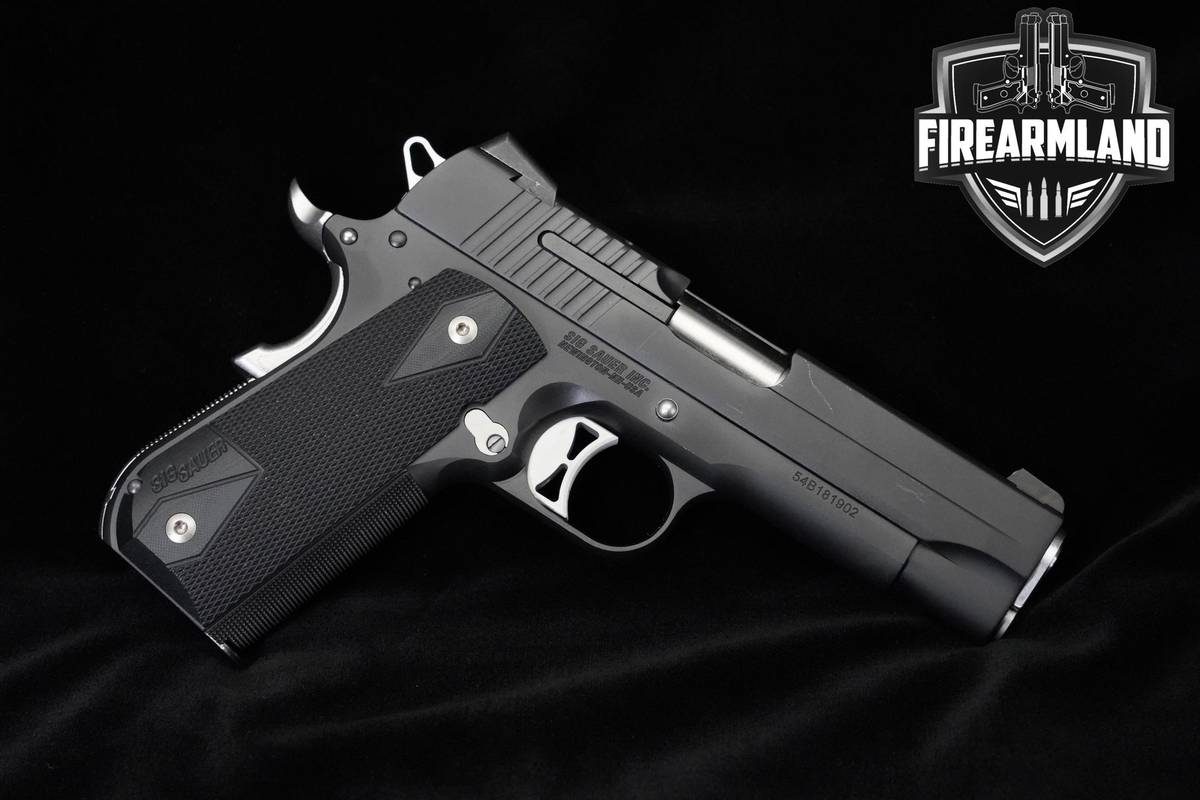 Sig Sauer 1911 Fastback Nightmare Carry 357 SIG 4.2" 1911 +ORIG CASE