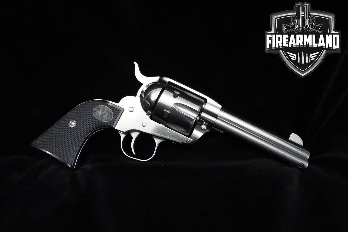 2007 Ruger New Vaquero 357 Magnum 4.5" Polished Stainless Ruger-New Vaquero