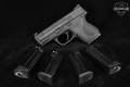 Smith & Wesson (S&W) M&P9C Stainless 9mm Luger (9x19 Para) Black in Excellent Condition Image 2