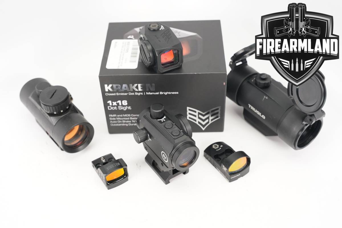 SIX Red Dot Sight 6 Pack Swampfox Tasco Crimson Trace Truglo Vortex Mecanik