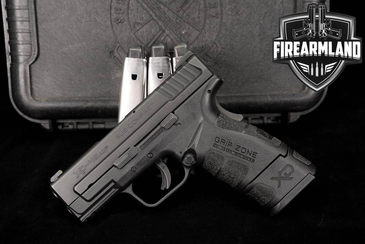 Springfield Armory XD 45 Mod.2 Sub-Compact 3.5" XD45 +4 MAGS & ORIG CASE