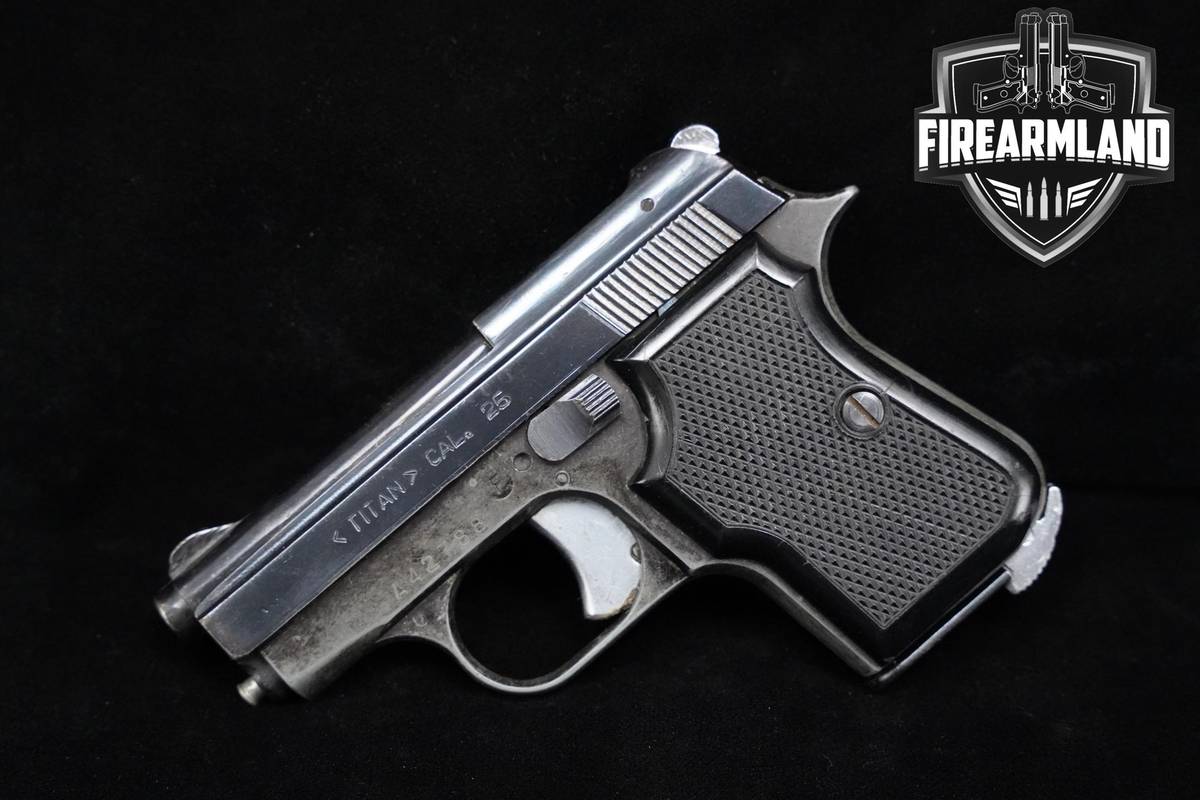 Firearms Import Export Corp Titan 25 Auto  2.5" Blued Titan .25 ACP