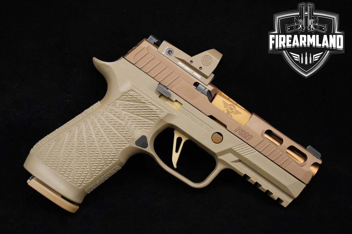 Sig Sauer P320 Compact 3.8" 9mm FDE Sig-Sauer P320 P-320-Compact