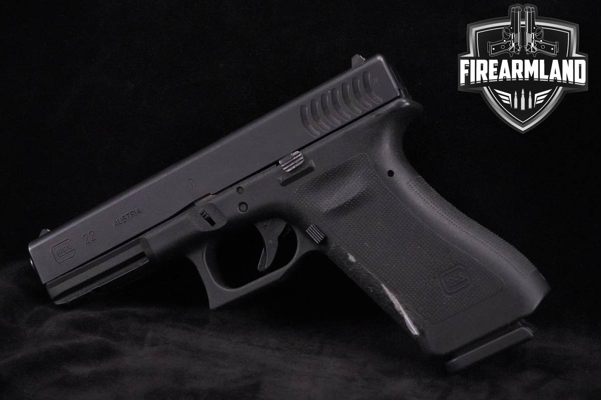 Glock 22 Gen3 RTF2 40 S&W 4.5" Glock-22 Fish Gill G22 Gen-3 +ORIG CASE