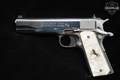 Colt Government Model 1911 Lew Horton Exclusive Jeweled .45 ACP Bright Stainless in Excellent Condition Image 3