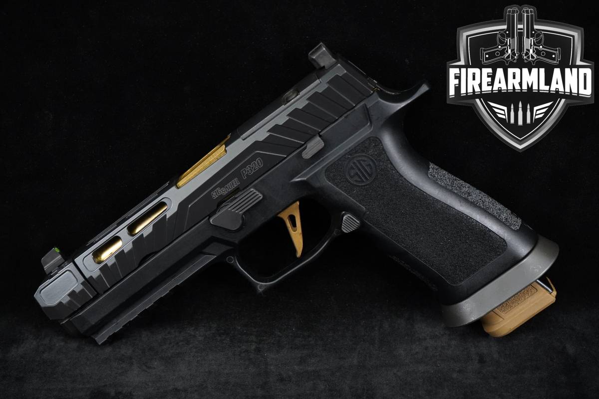 Sig Sauer P320 Spectre Comp Custom Works 9mm 4.6" P-320 Defense +3 MAGS