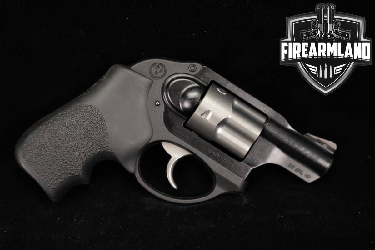 2009 Ruger LCR 38 Special +P 1.87" Two-Tone Black & Silver