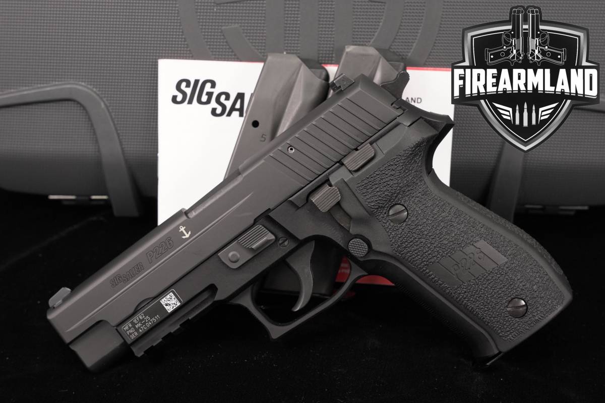 Sig Sauer P226 MK25 9mm 4.4 P 226 MK 25 DA/SA +3 MAGS & ORIG CASE