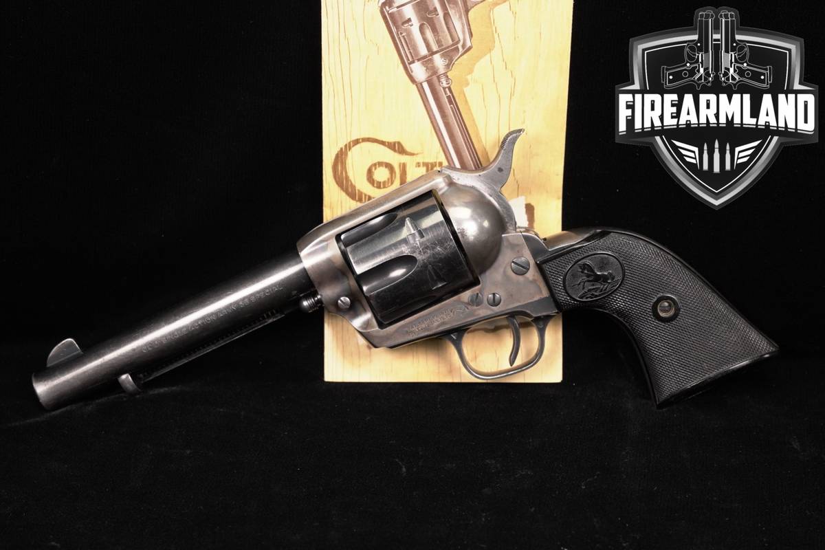 1956 Colt Single Action Army Second Generation 38 Special 5.5 SAA +ORIG BOX
