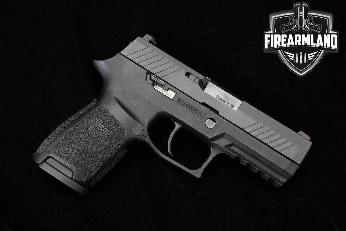 Sig Sauer P320 Compact 9mm 3.75" Nitron P320 P-320 +2 MAGS