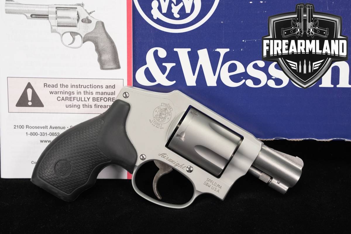 Smith & Wesson S&W Model 642-2 Airweight 38 Special +P 1.875" M642 +OG BOX