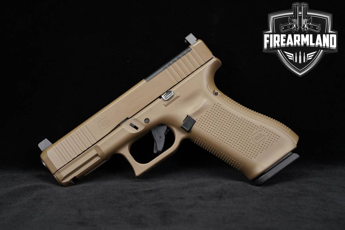 Glock 45 Gen5 MOS 9mm FDE G45 Gen-5 +3 MAGS & ORIG CASE
