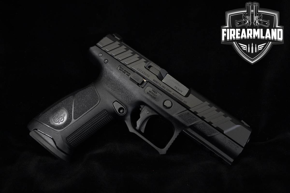 Beretta APX A1 Full Size 9mm 4.25" Beretta +2 MAGS & ORIG CASE