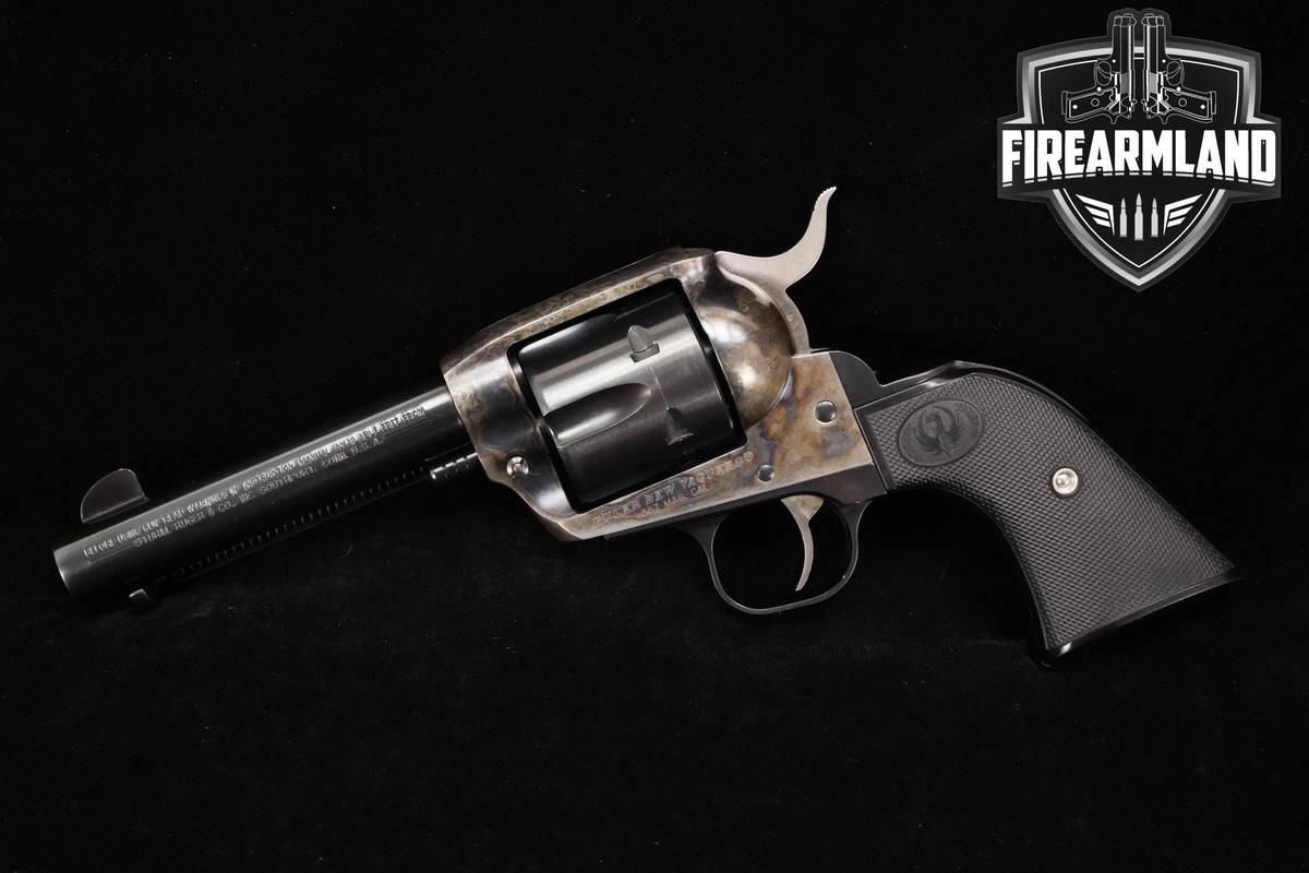 2005 Ruger New Vaquero 357 Magnum 4.62" Color Case Hardened/Blued
