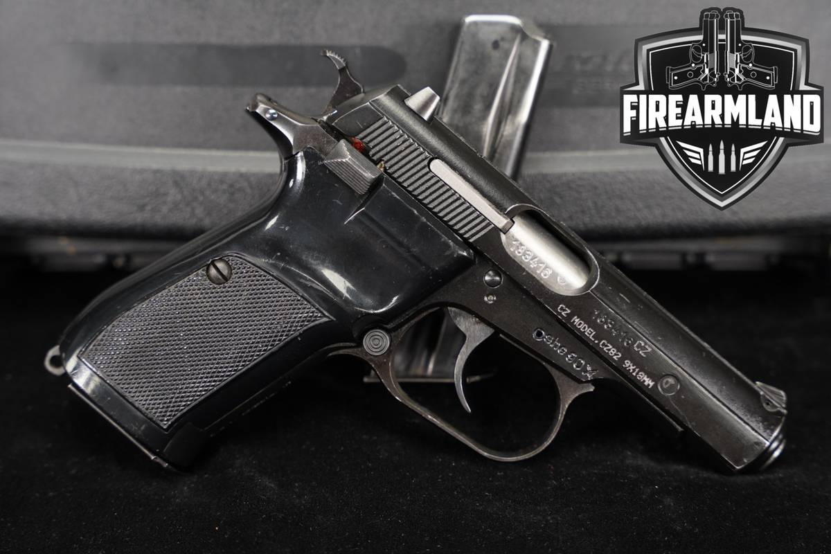 CZ 82 9x18mm Makarov 3.8 CZ82 +2 MAGS, CASE