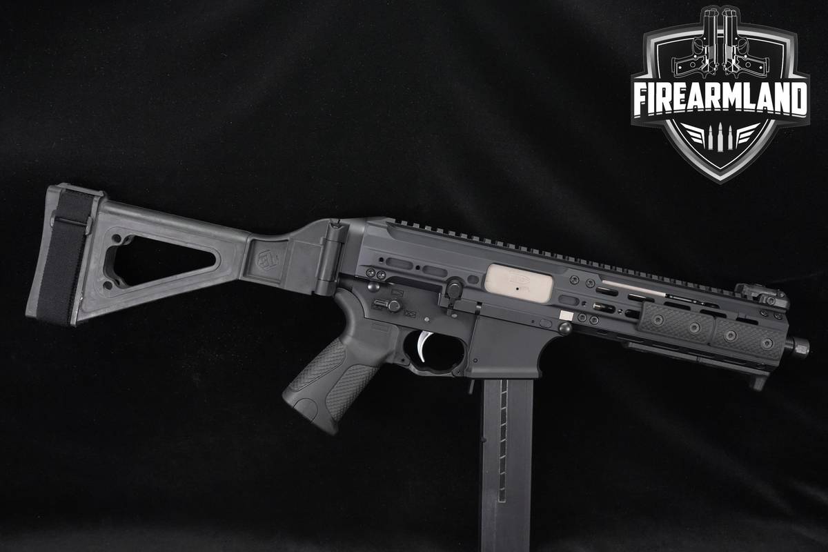 LWRC SMG-45 ACP Pistol & Folding Brace 45ACP 8.5" SMG45 PCC +2 MAGS