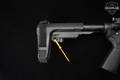 Palmetto State Armory (PSA) PA-15 .300 AAC Blackout (7.62x35mm) Black Hard Coat Anodized in Excellent Condition Image 4