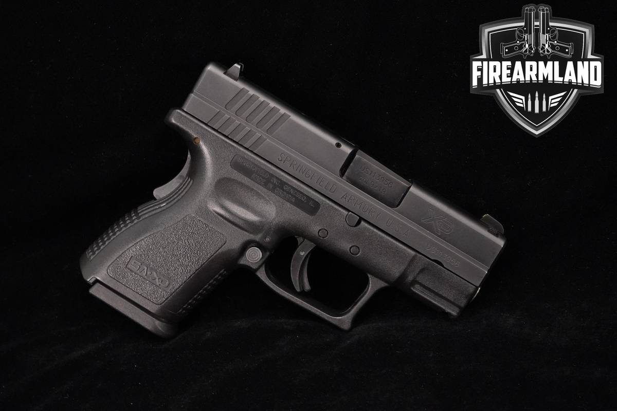 Springfield Armory XD-9 Sub-Compact 9mm 3.0" XD9 SC +2 MAGS & ORIG CASE