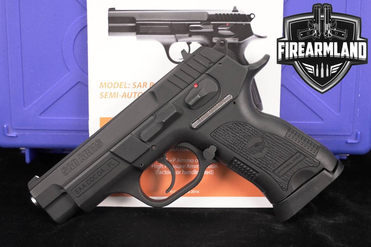 Sarsilmaz SAR B6P Compact 9mm 3.8 DA/SA B6-P