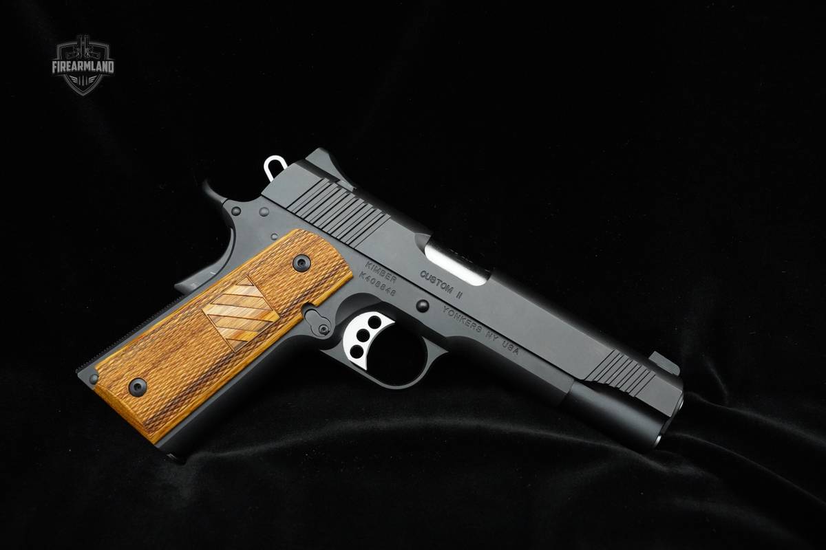 US ARMY DEPLOYMENT Kimber 1911 Custom II 45 acp Kimber 45 Auto 1911 Pistol