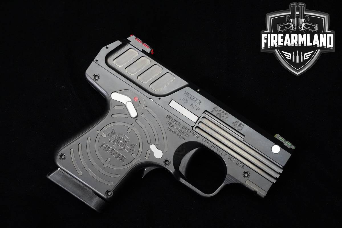 LIKE-NEW Heizer Defense PKO45 45 ACP 2.75" PKO45 PKO-45 +2 MAGS