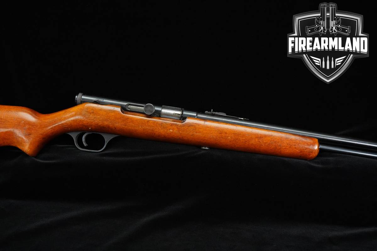 WWII ERA Stevens Model 87A 22LR 24" Blued & Wood 87-A