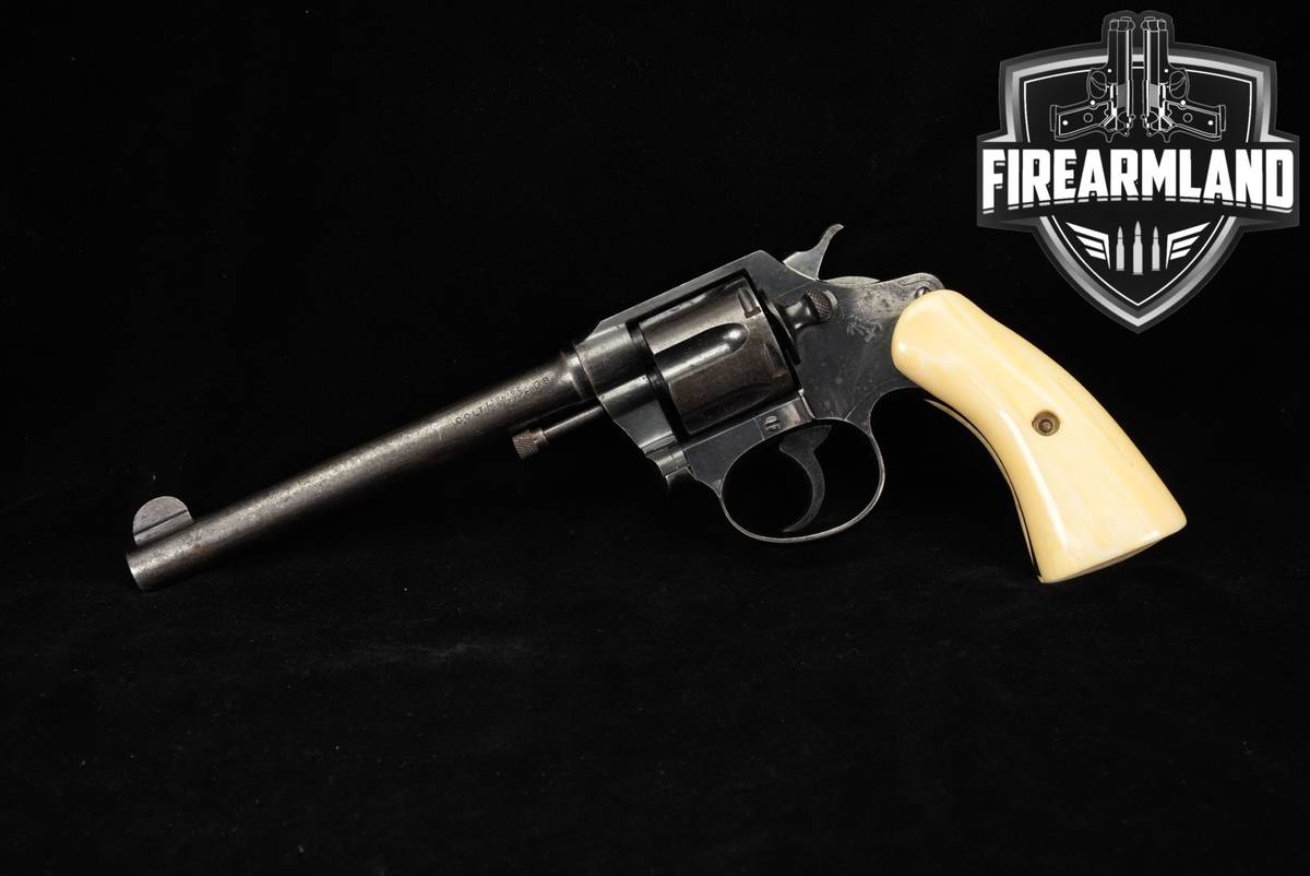 1917 Colt Police Positive First Issue 38 S&W 6" Blued DA/SA