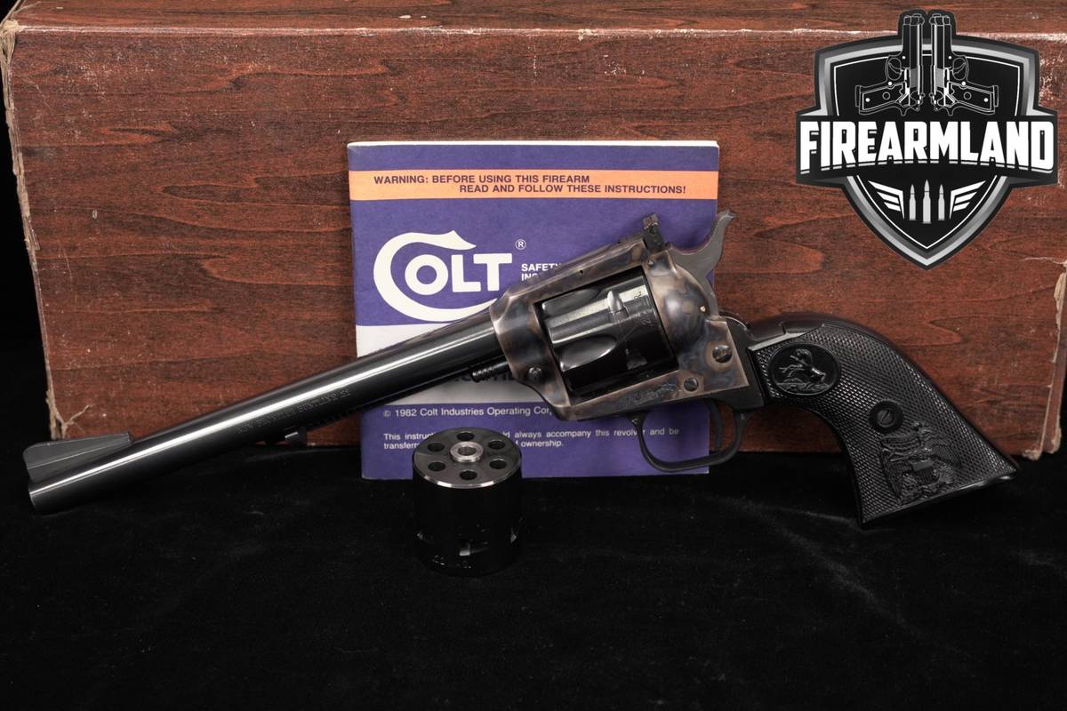 TWO CYLINDER SET Colt New Frontier 22 Convertible 22LR/.22WMR +ORIG BOX