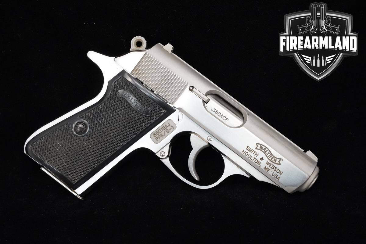 Walther PPK/S 380 ACP 3.25" Stainless Walther-PPK/S PPKS PPK-S +2 MAGS