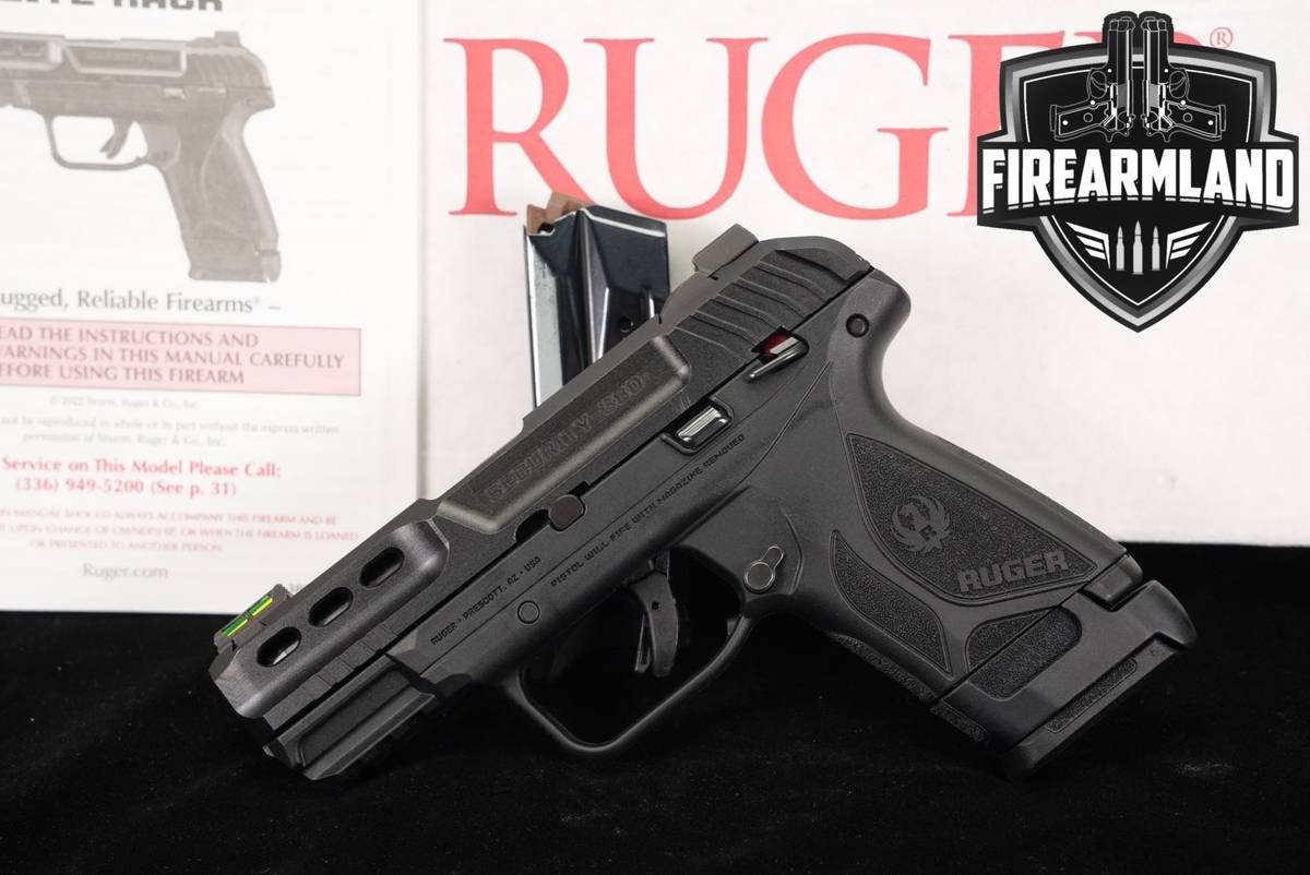 Ruger Security-380 Lite Rack 380ACP 3.42 Blued +2 MAGS & ORIG BOX