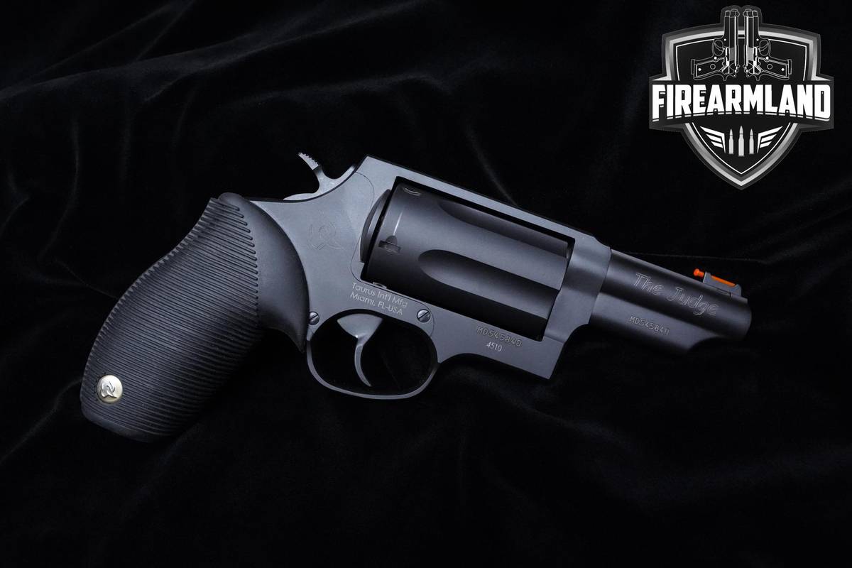 Taurus The Judge 45 LC/410 3" 5rd  Matte Black Oxide Taurus DA/SA