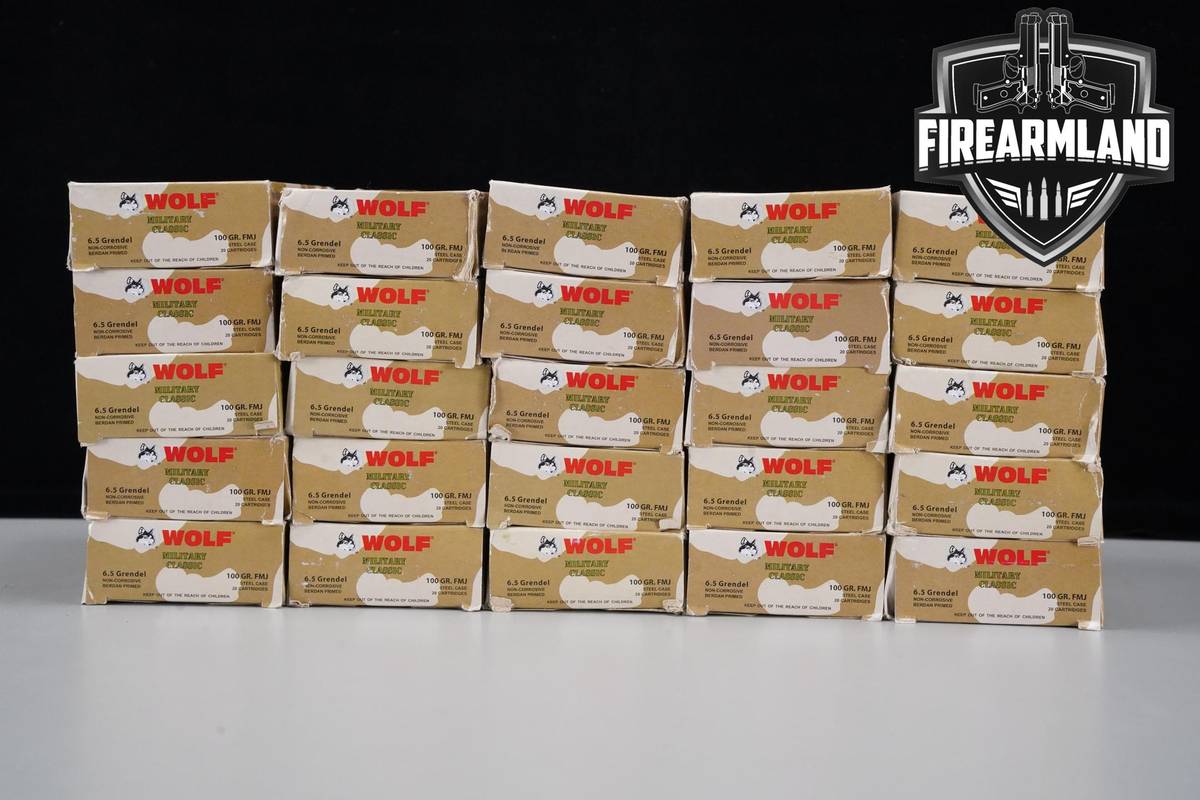 500 RDS! 6.5 Grendel Ammo
