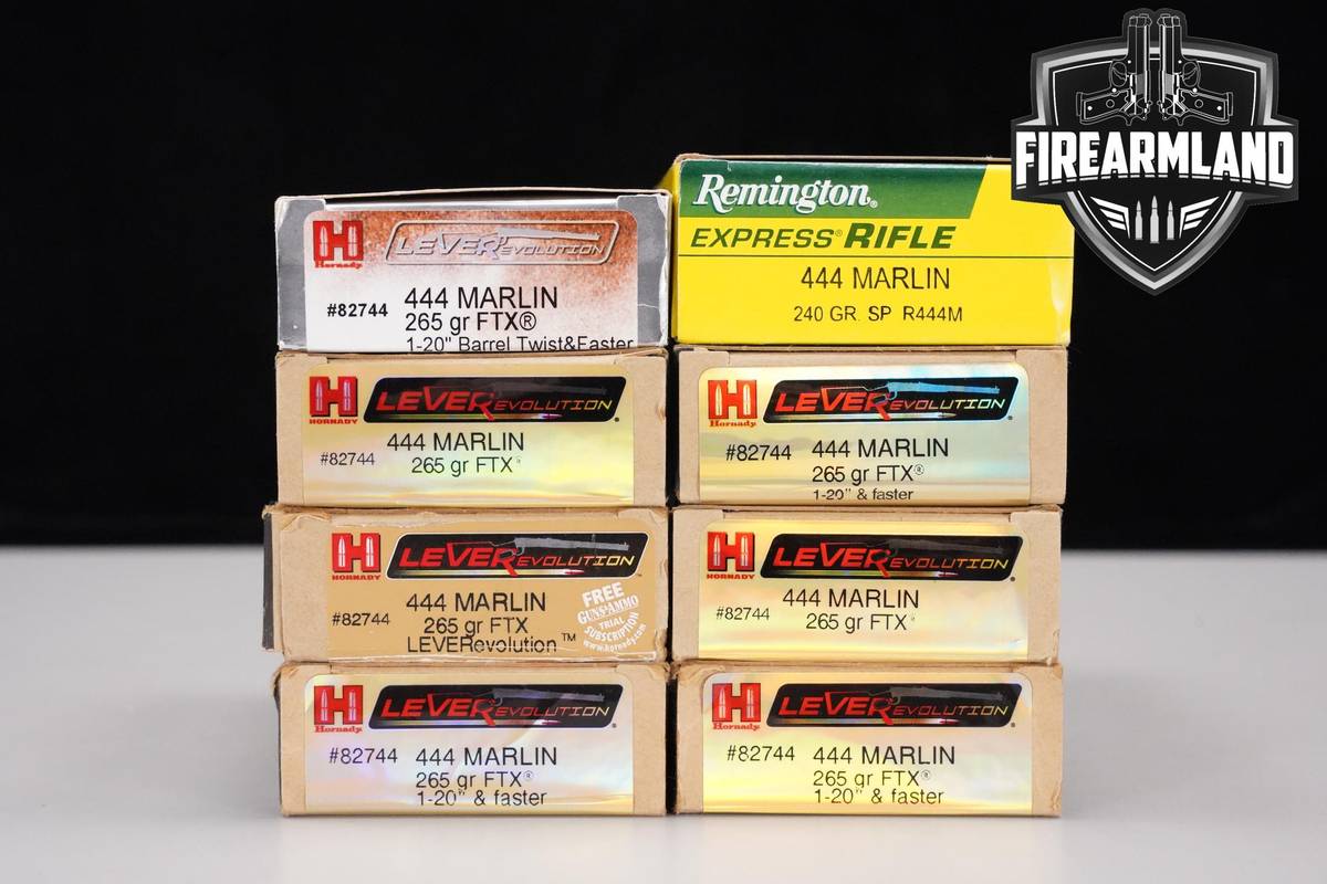 444 Marlin Ammo 444-Marlin Ammunition 160 ROUNDS
