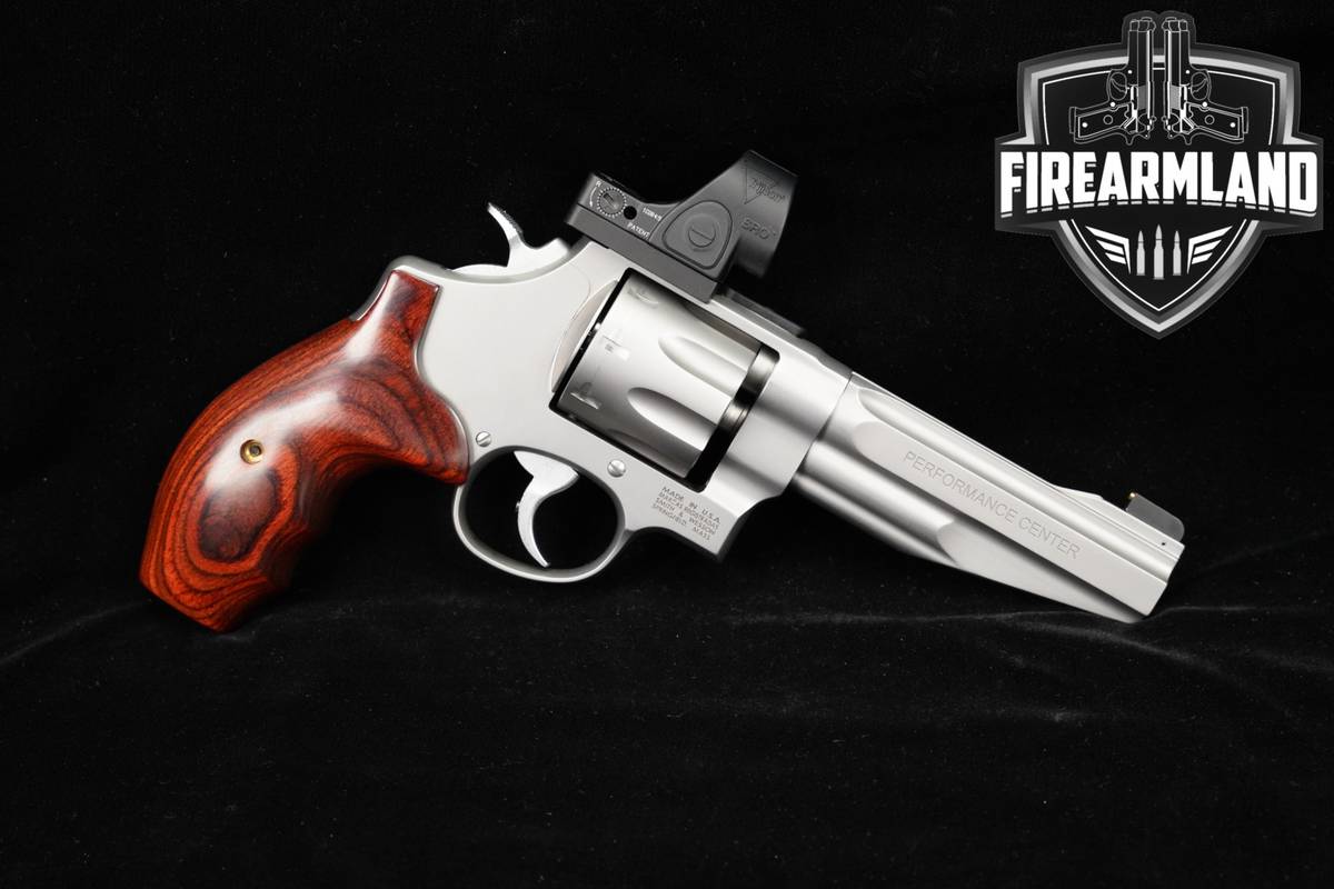 Smith & Wesson Model 627-5 Performance Center S&W 357 Mag +TRIJICON OPTICS
