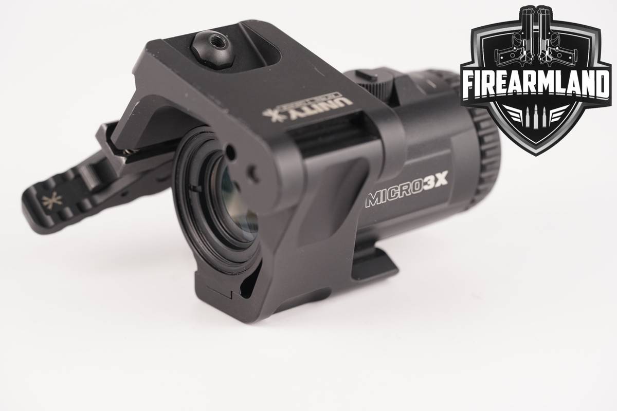 Vortex Optics MICRO 3X with Unity Tactical FAST FTC OMNI Magnify Micro3x